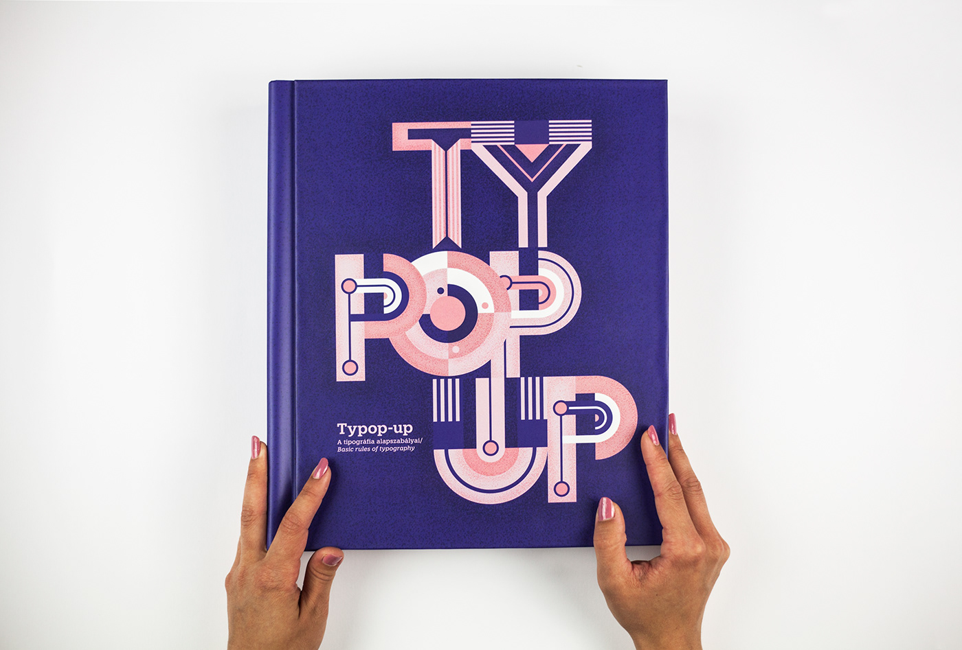 book cover graphic design typography