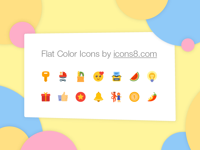 color icons design