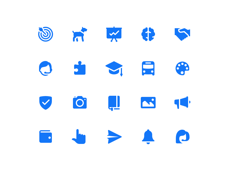 ios glyphs icons