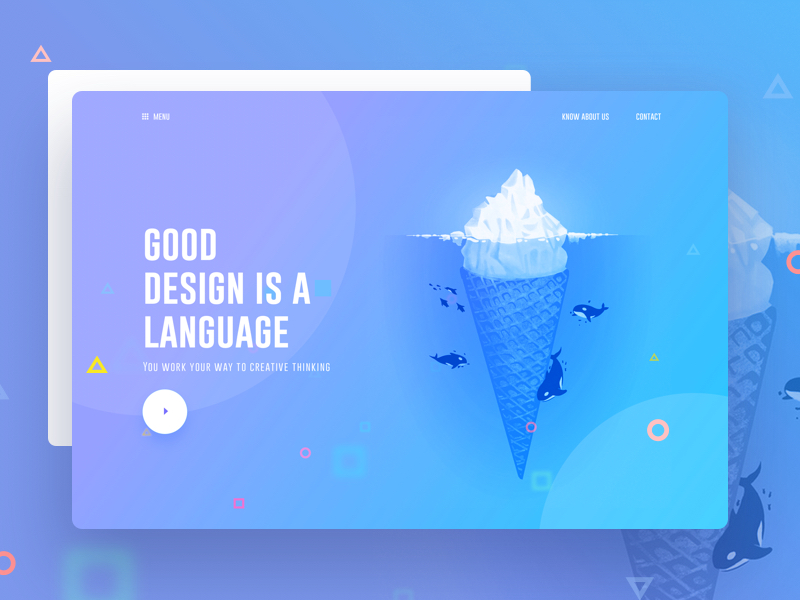 web design gradient