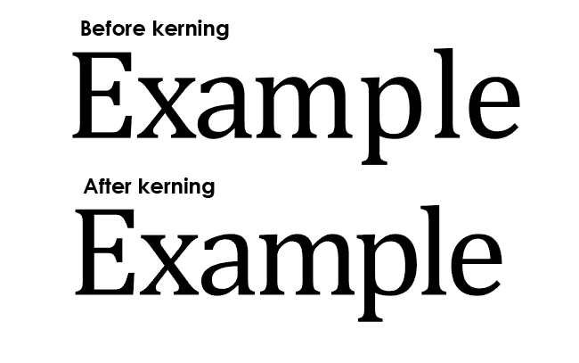 typography kerning tips