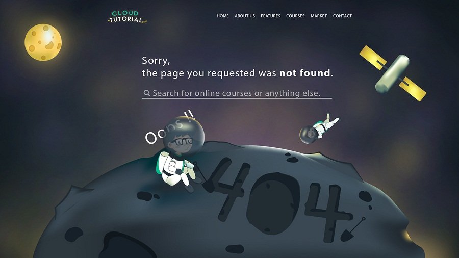 404 page ui design