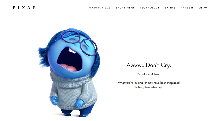 creative 404 pages