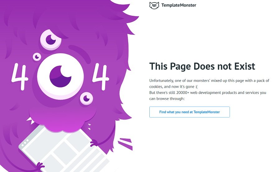 web design 404