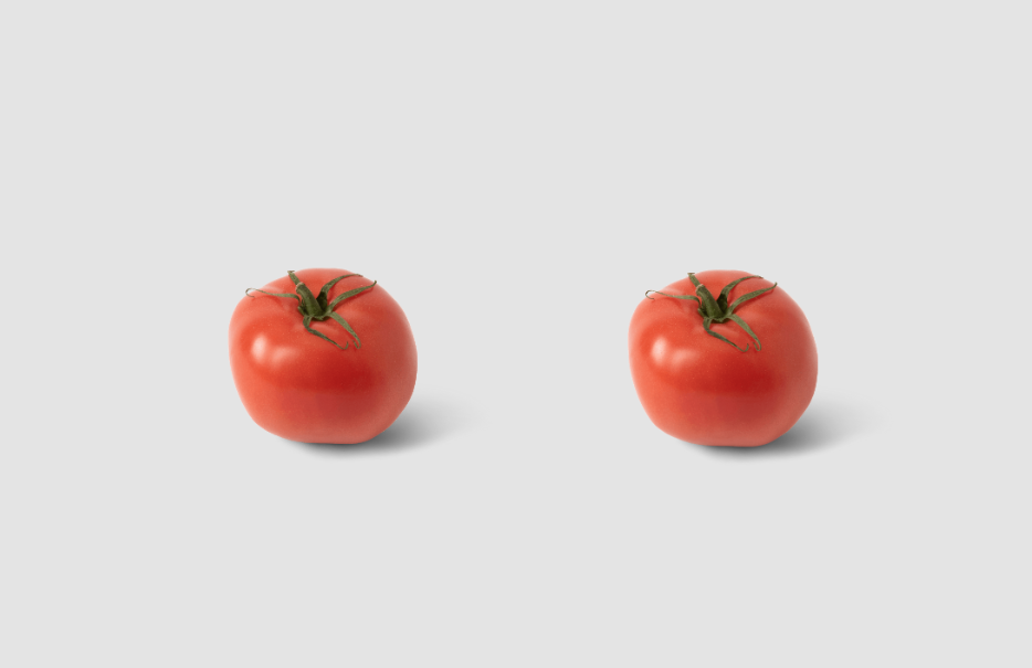 two tomatoes 