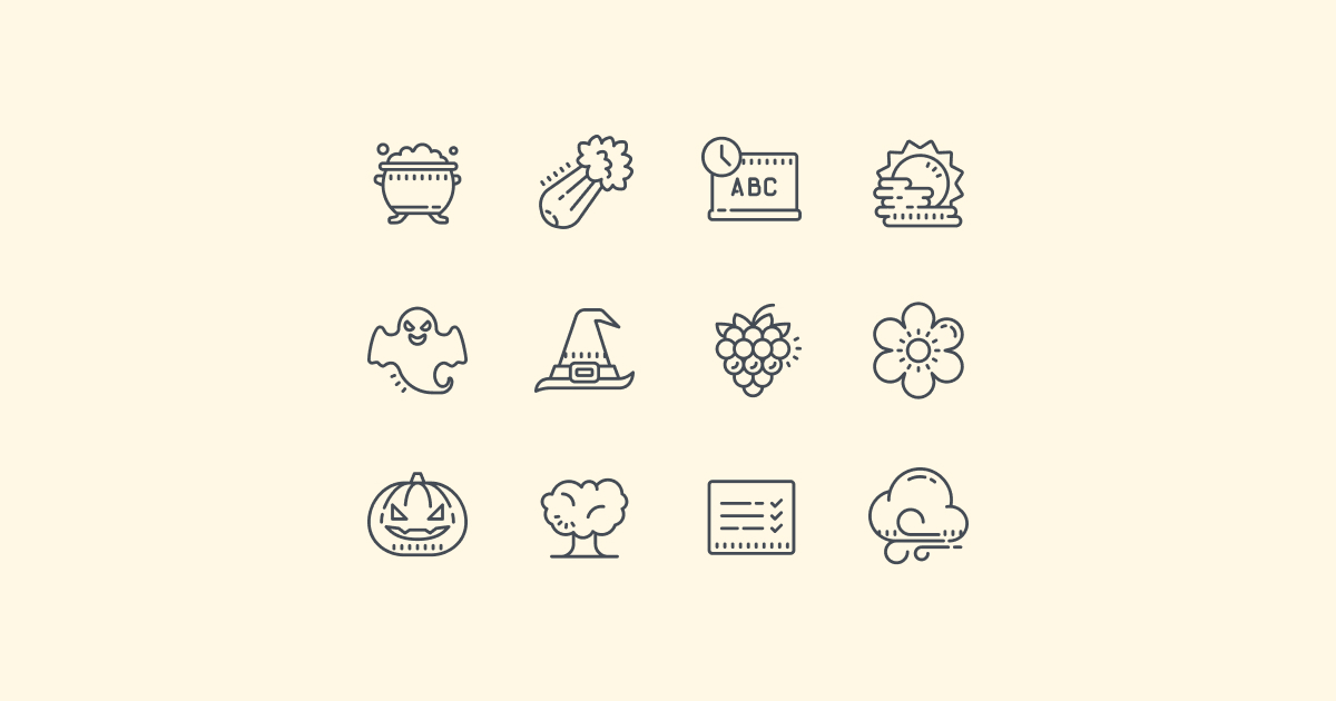 fall clipart icons autumn images blue-ui