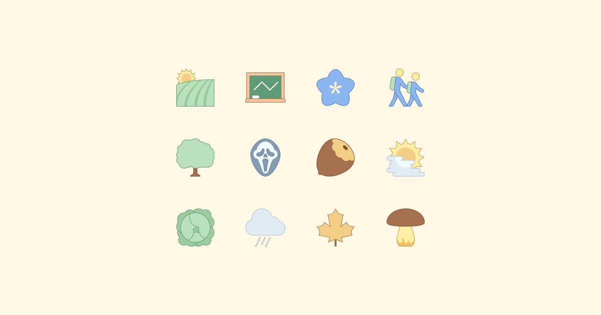 fall clipart icons autumn images blue-ui
