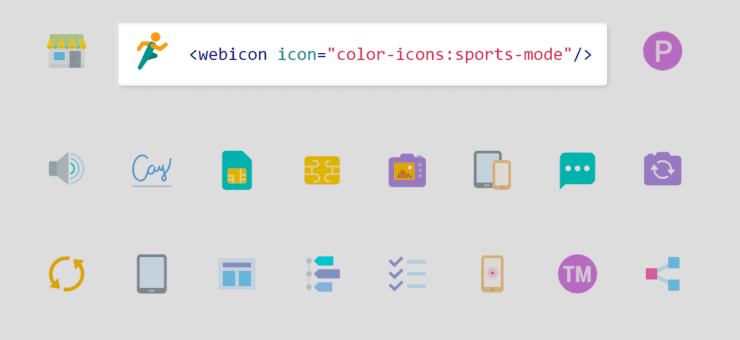 Webicon – The best way to insert icons.