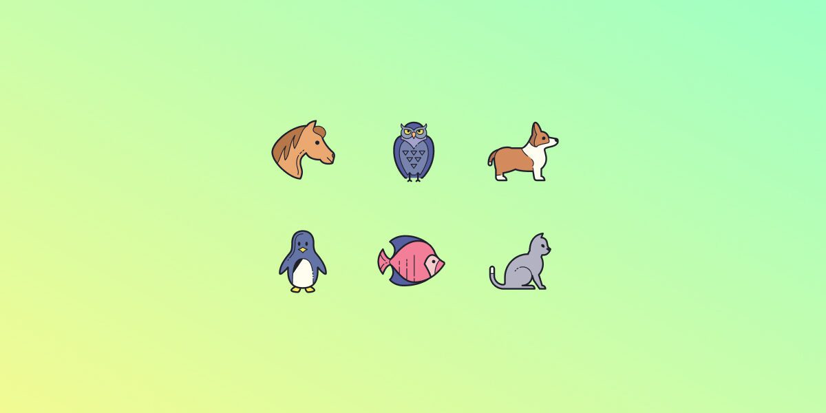 Set of cats icons simple line art style pack Vector Image