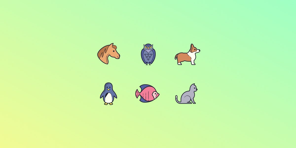 Cat Clipart-icon style cat simple drawing