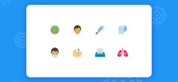 Design Freebie: Free SVG Icons on Coronavirus in Different Styles