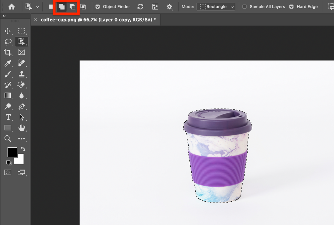 how to get rid of white background on image photoshop