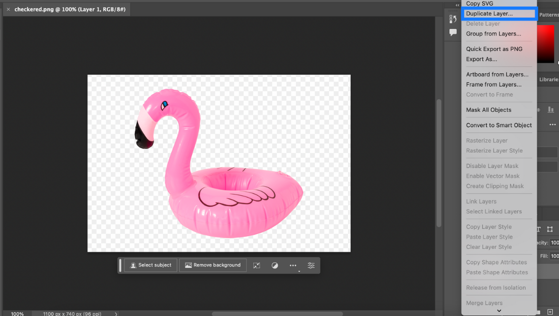 How to Remove Checkered Background from Image