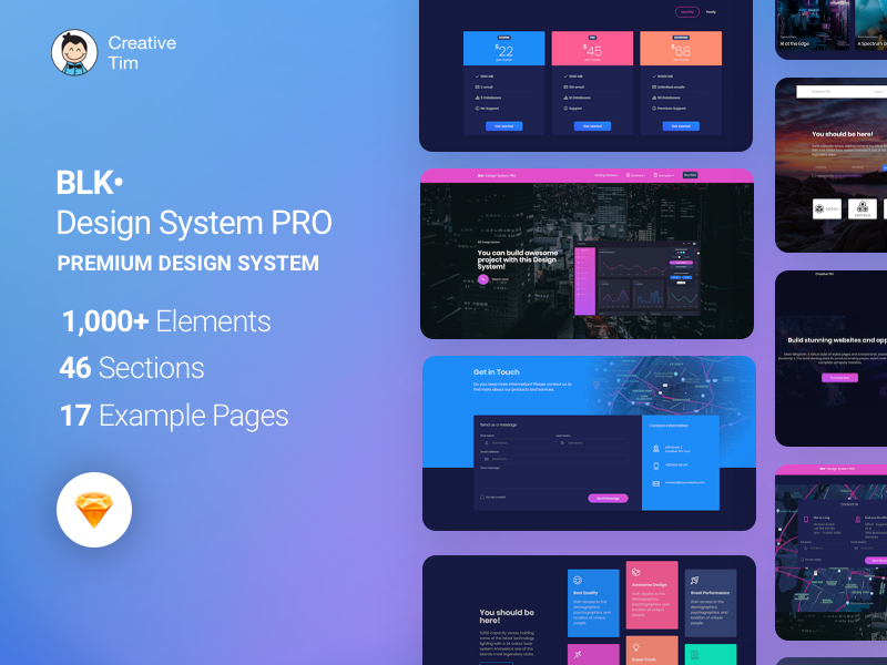 BLK• Design System PRO