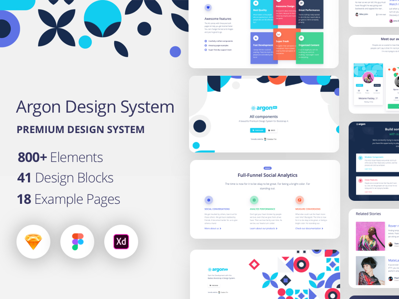 Argon Design System PRO React