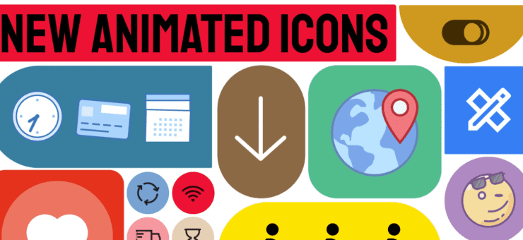 3,000+ engaging animated icons to enhance your projects