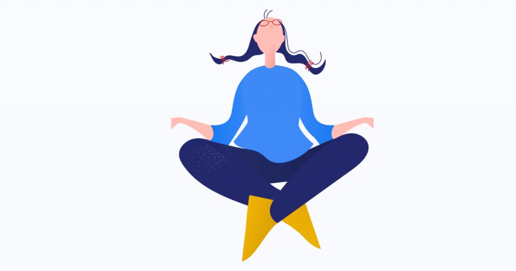 Get calm: enjoy the graphic set for the Yoga And Meditation day ...