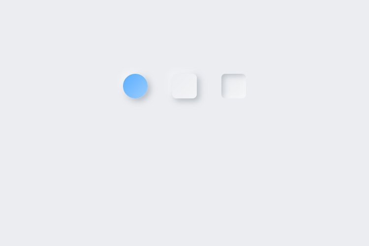 Lunacy tutorial: Neumorphism in UI design: Creating a colored round button