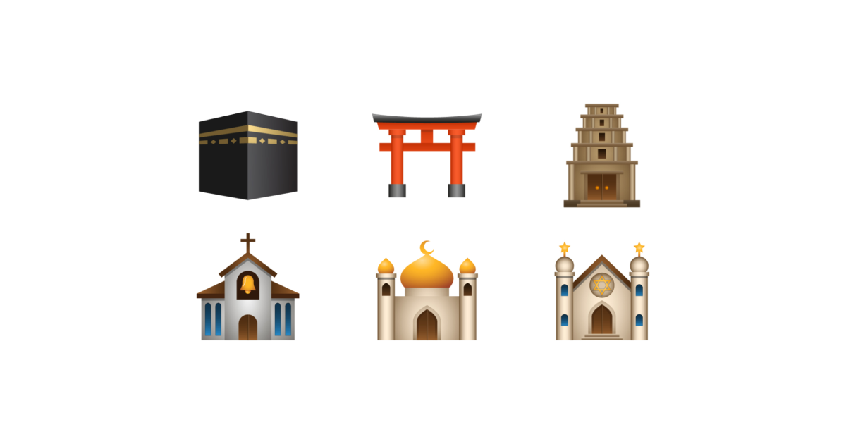 Sharing emotions: World Emoji Day graphic collection: Emoji set on white background