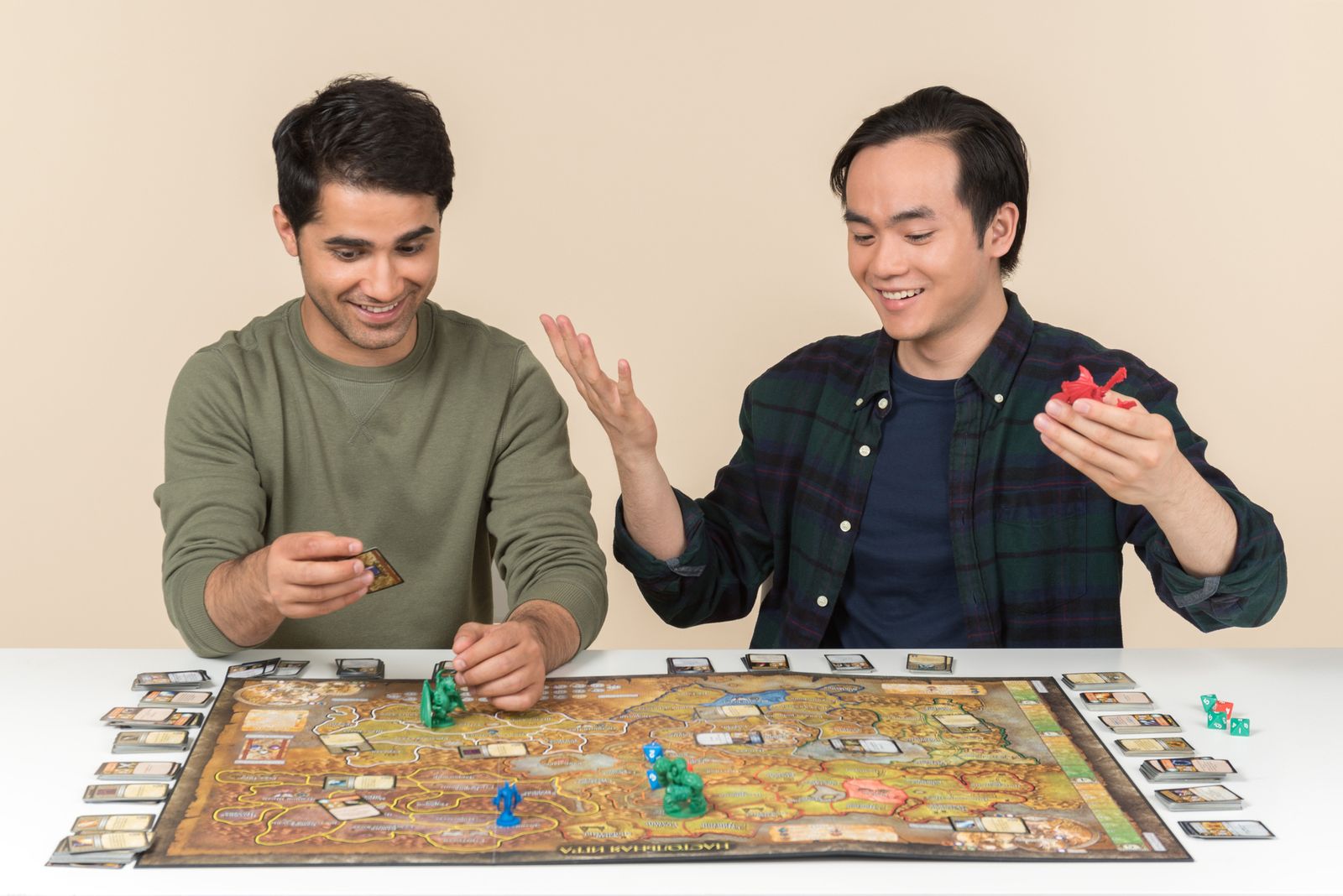 Friends Only: a special collection of Friendship Day images: Playing board game with a friend
