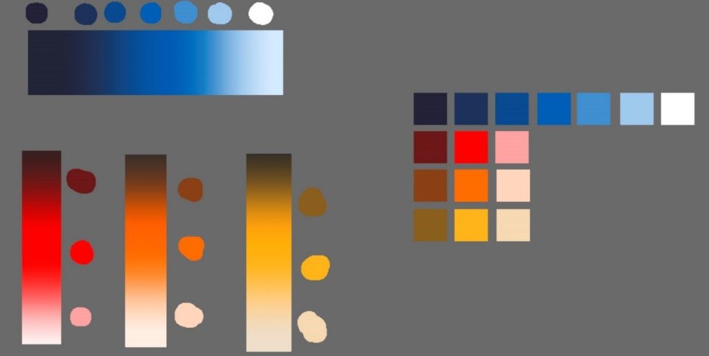 How to create a beautiful Pixel Art environment in Clip Studio Paint: Choosing the Color palette