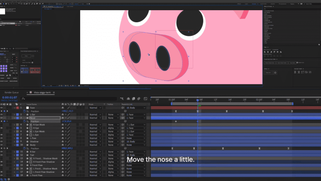 How to make an animated illustration in After Effect