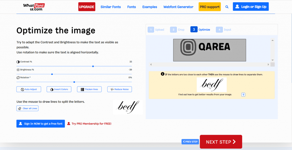 How to identify fonts in images