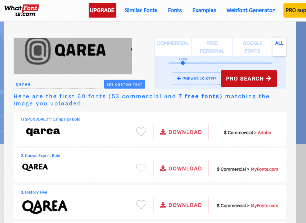 How to identify fonts in images