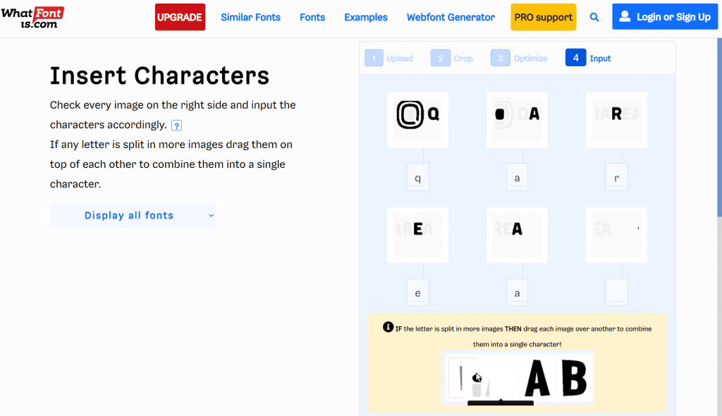 How to identify fonts in images