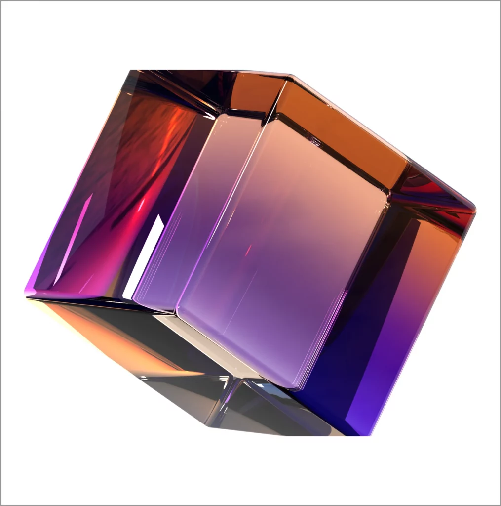 3d cube vector illustration
