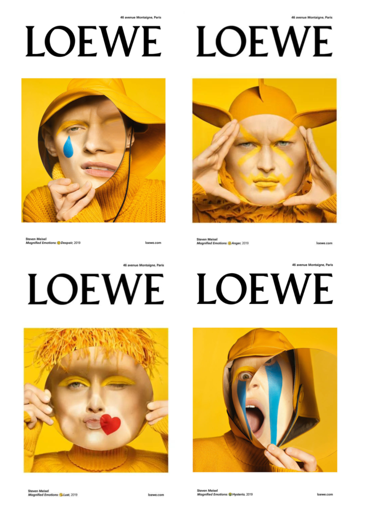 Loewe’s “Magnified emotions” campaign