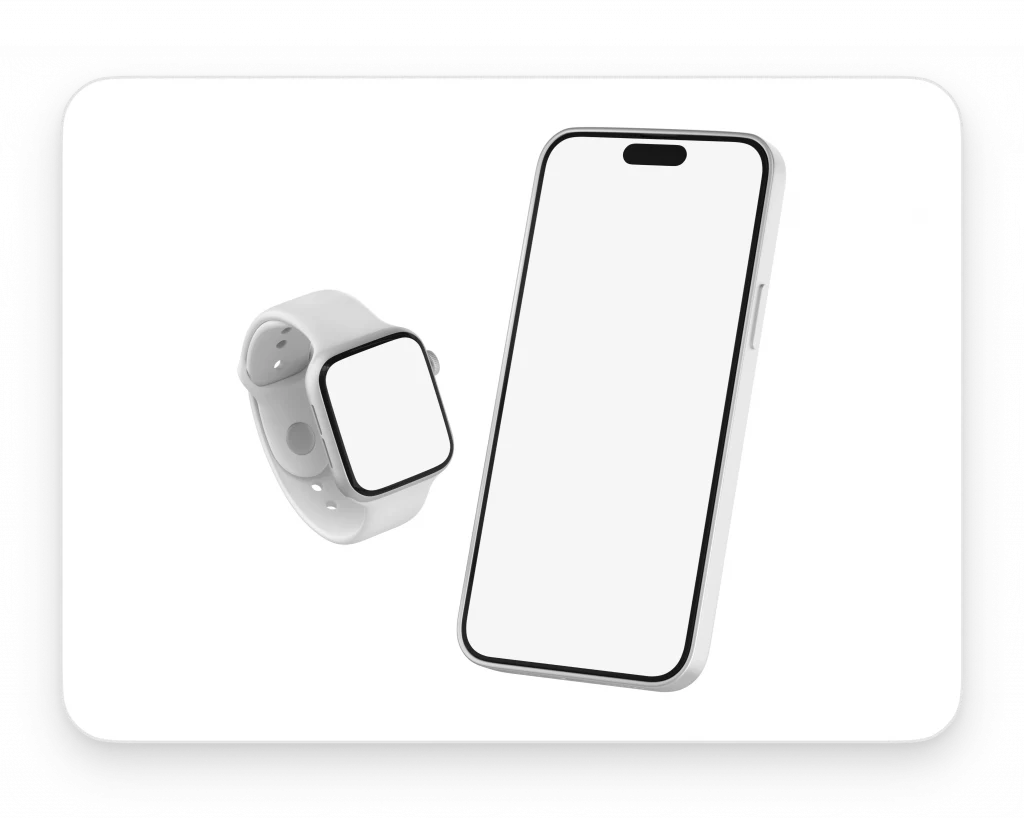 3D smart watch with phone
