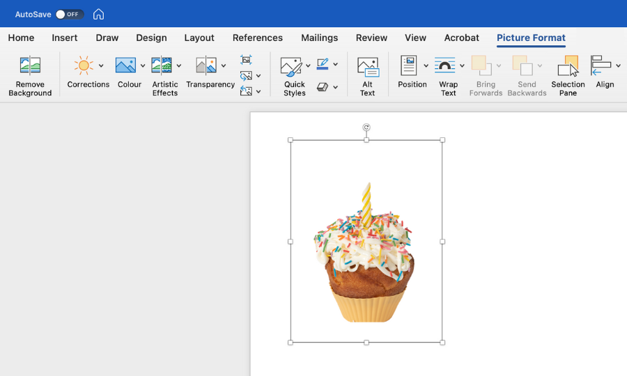 How to Remove Background from Picture in Word