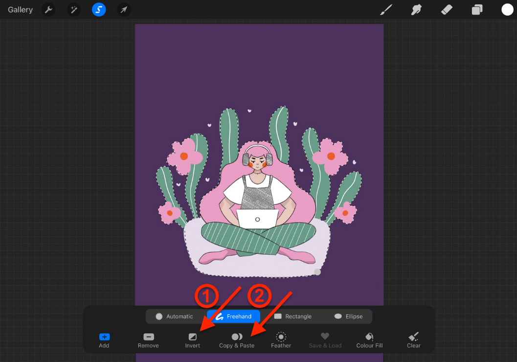 How to Remove Background in Procreate