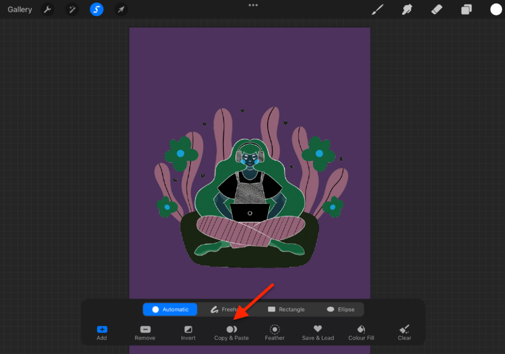 How to Remove Background in Procreate