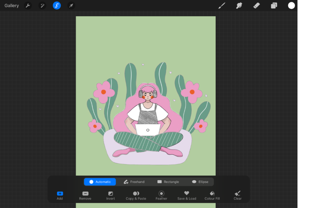 How to Remove Background in Procreate