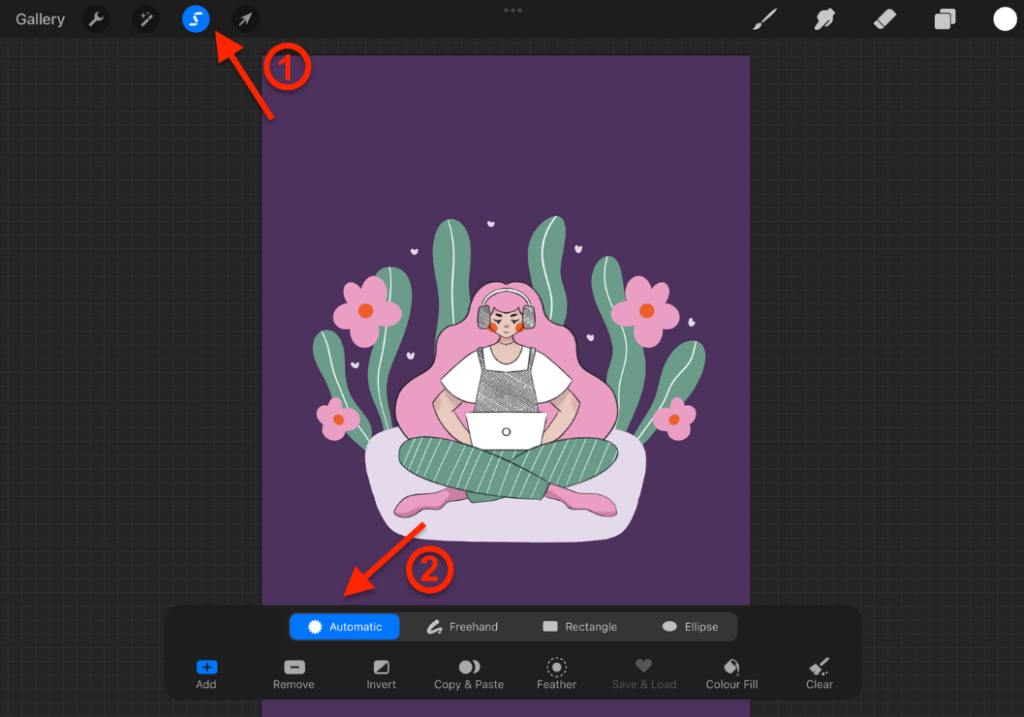 How to Remove Background in Procreate