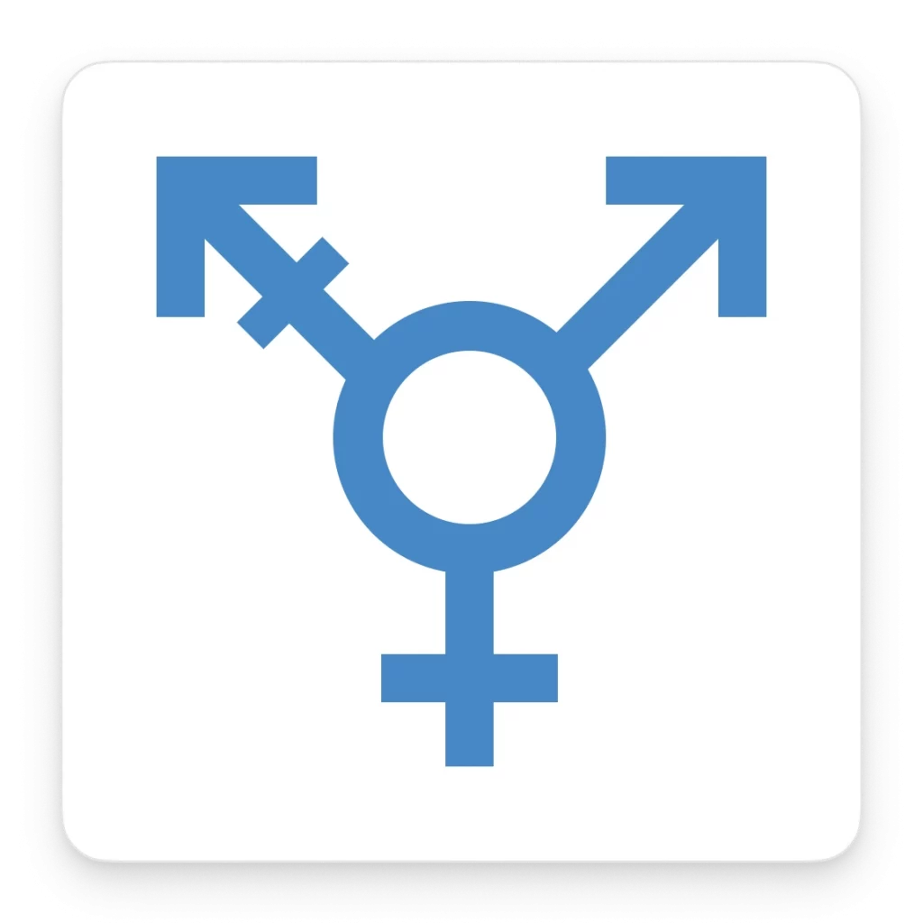blue inclusive icon