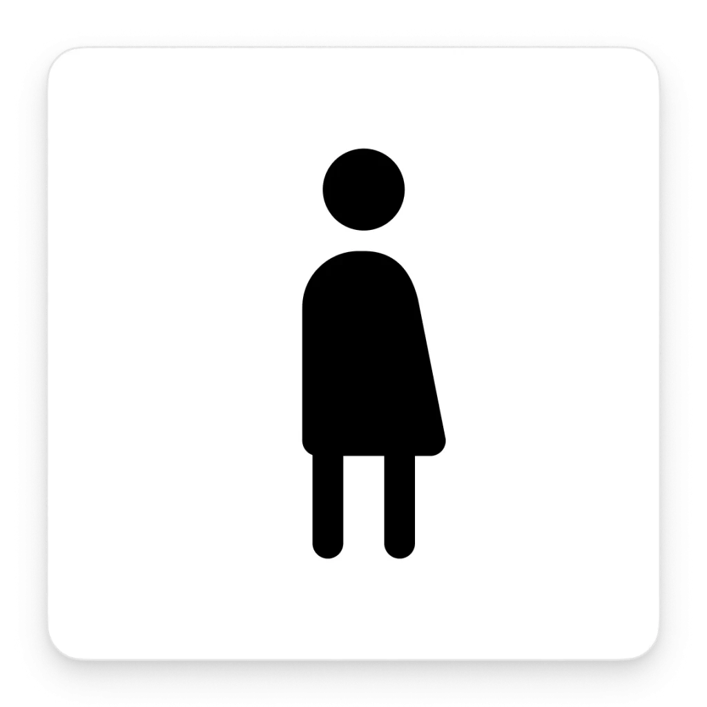 gender-neutral filled icon