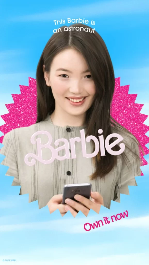 barbie poster meme