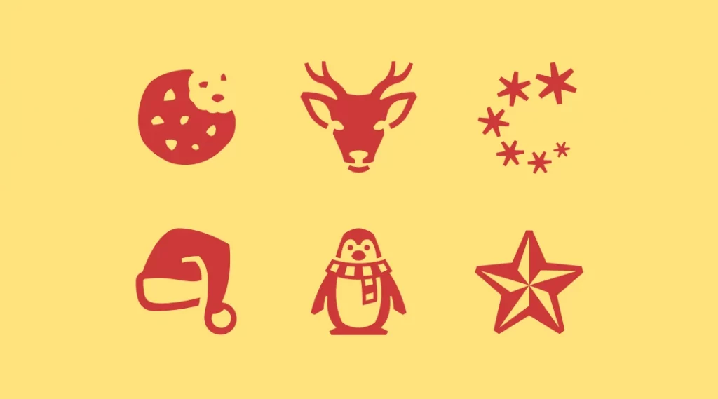 Glyph Neue Christmas icons image