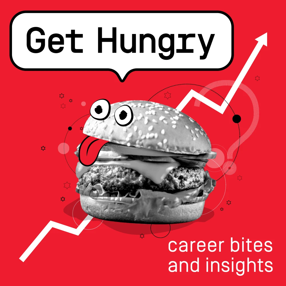 get hungry podcast cover design