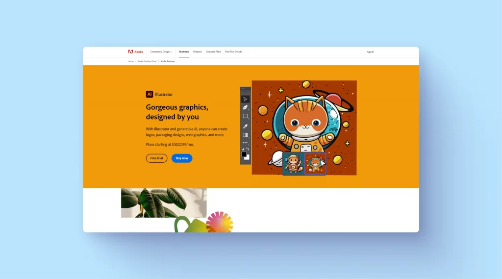 illustrator main page