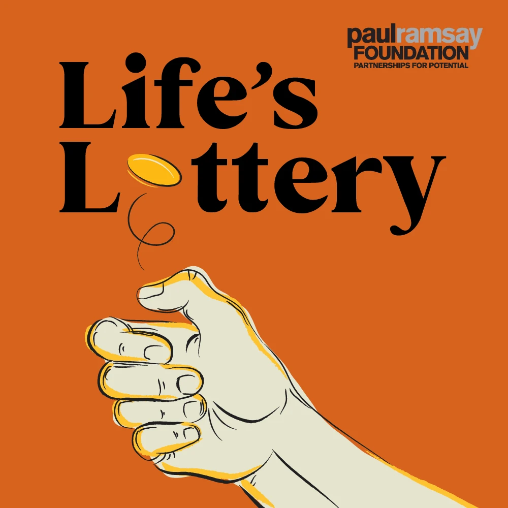 life's lottery podcast cover image
