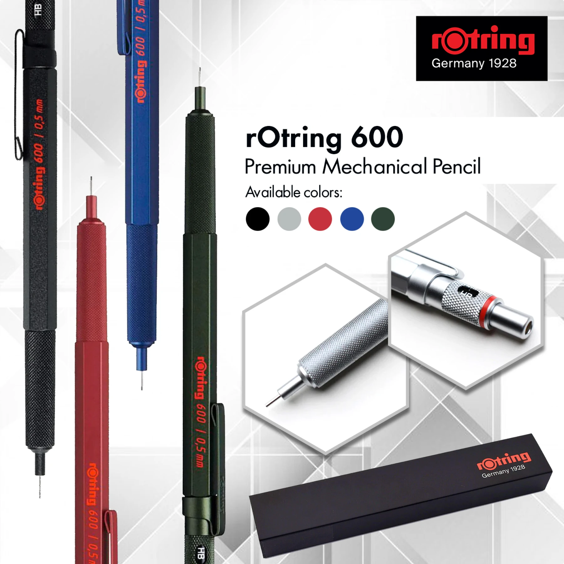 rotring 600 mechanical pencil