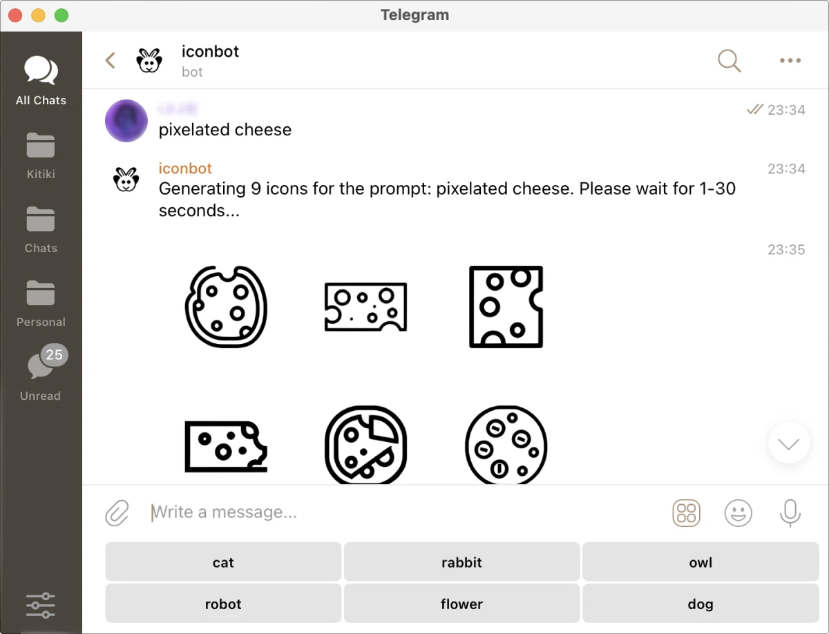 Iconbot chat detailed prompt