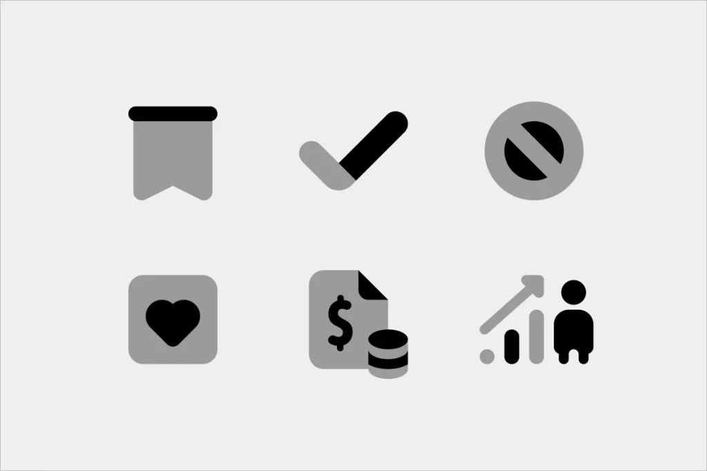 minimalistic notion icons