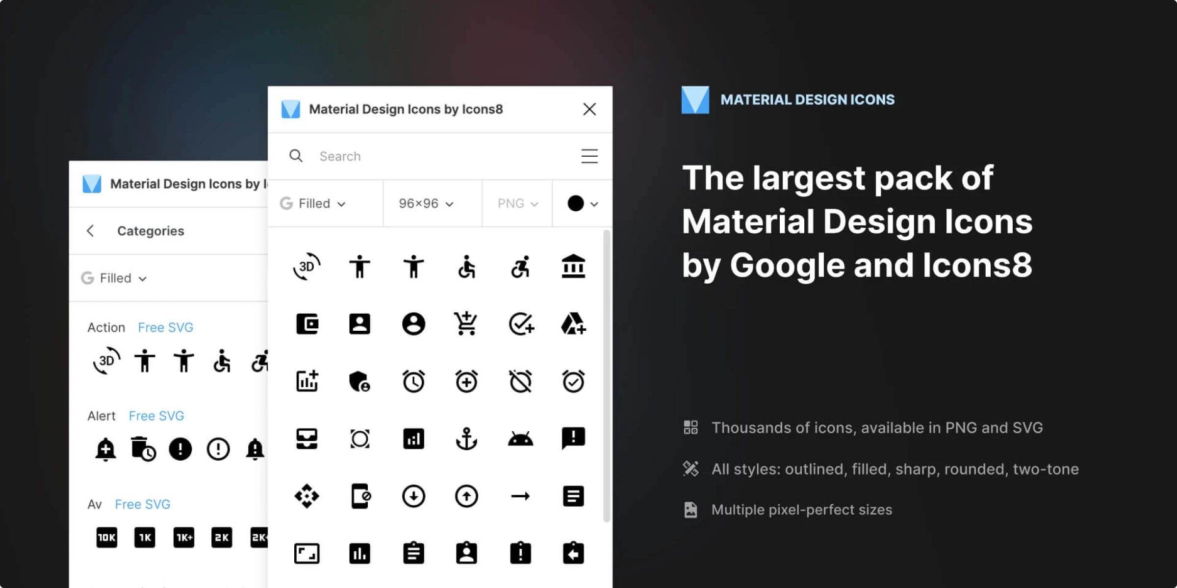 material icons