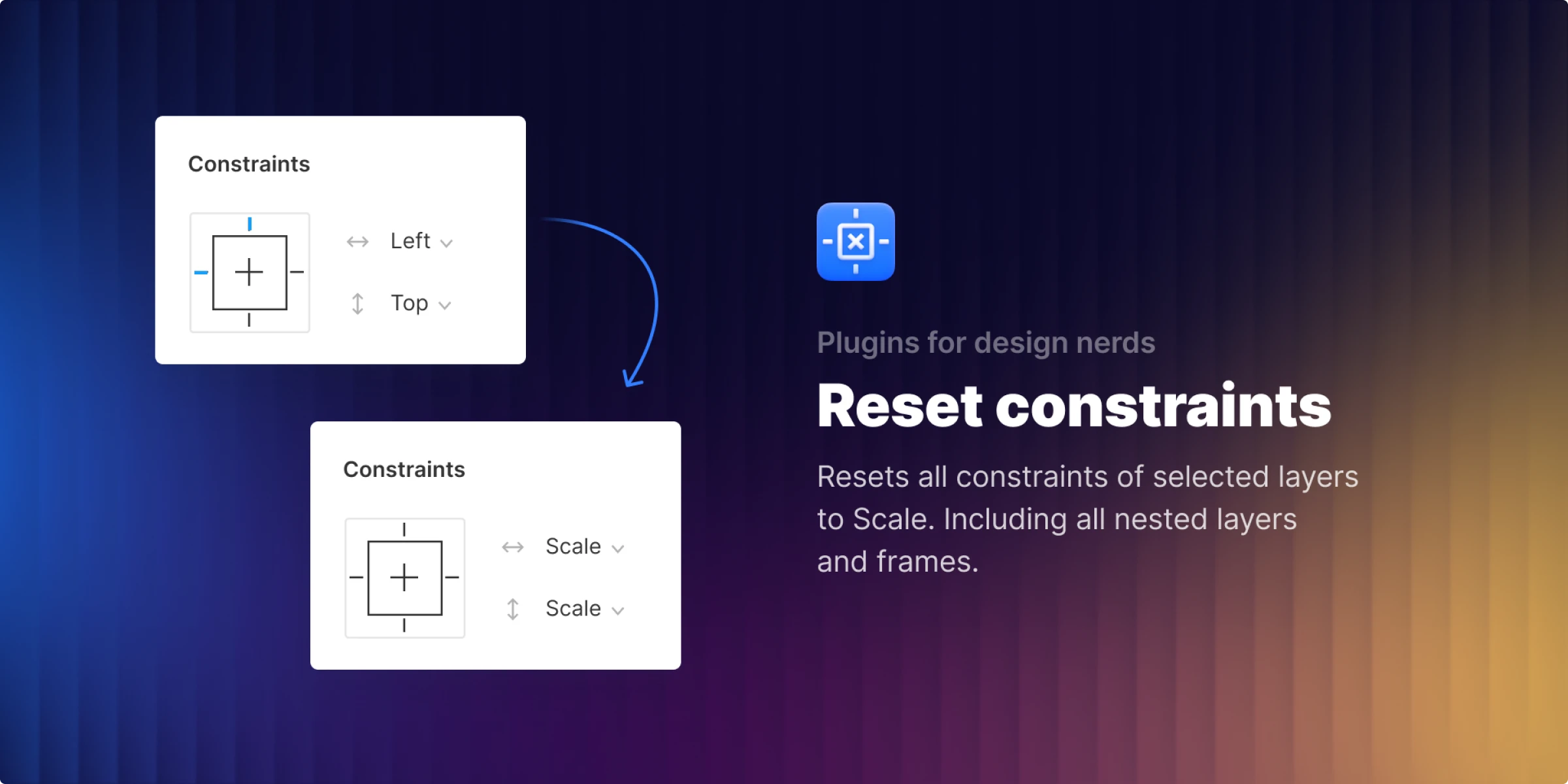 reset constraints figma plugin