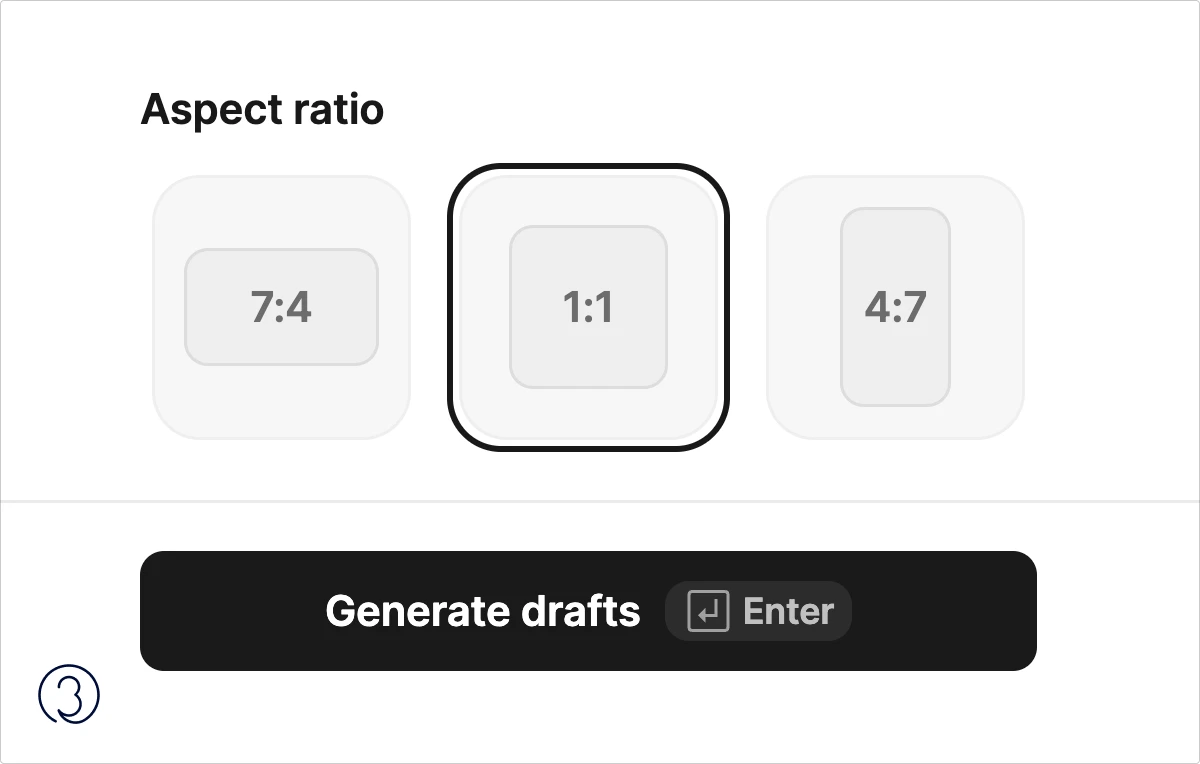 Aspect ratio in Illustration Generator